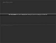 Tablet Screenshot of jeevika.com